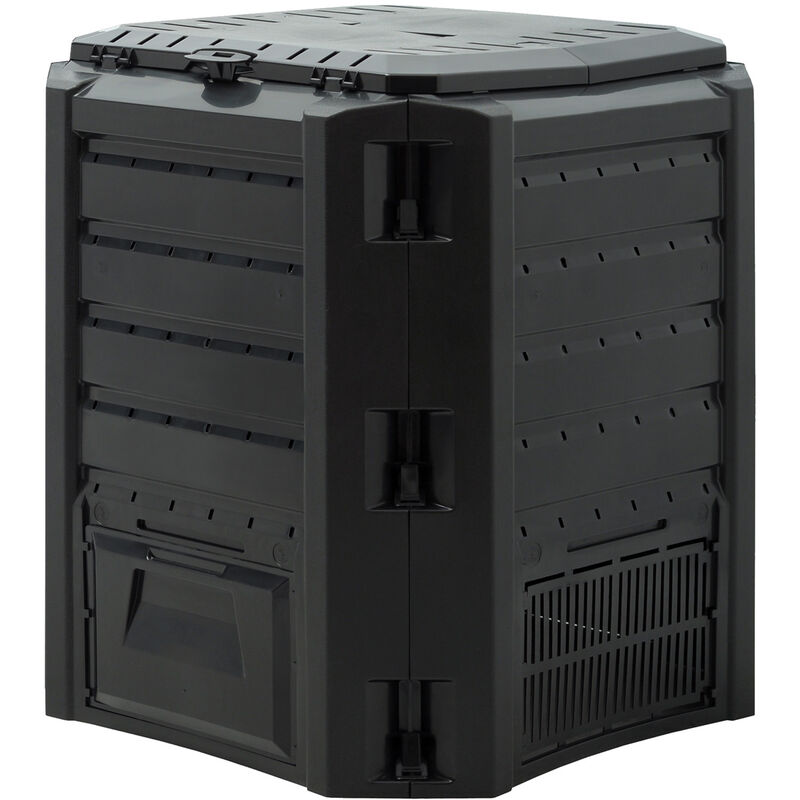 foto del prodotto prosperplast compostiera da giardino composter da giardino 380l 800l 1200l 1200l 1600l compostiera termica quick composter bio 380 litri