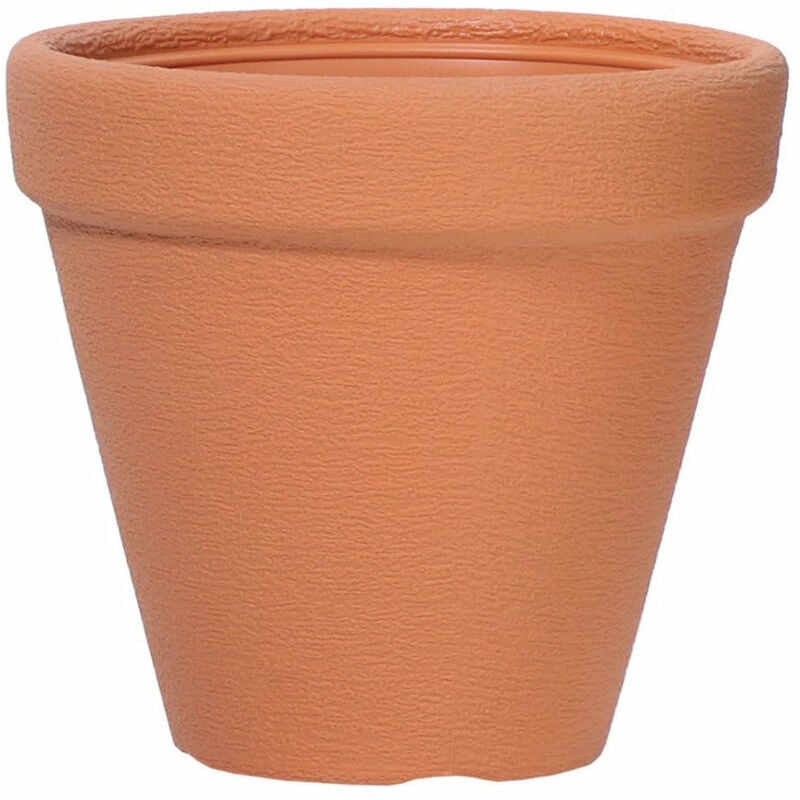 foto del prodotto prosperplast vaso in resina terracotta finitura pietra gea dbc 30xh26 cm
