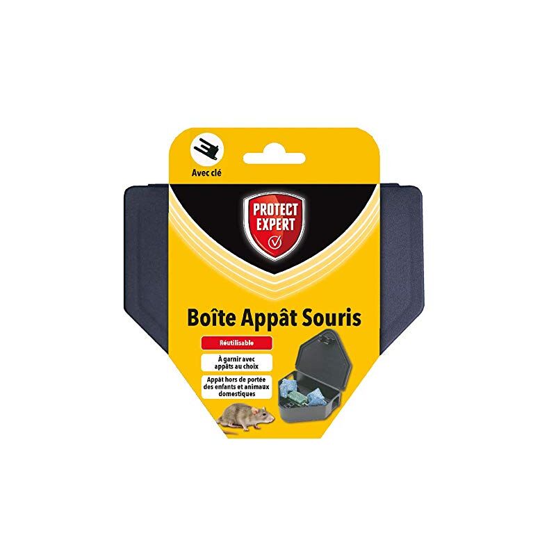 foto del prodotto prospex protect expert boitsou scatola esca mouse sicuro con chiave di chiusura