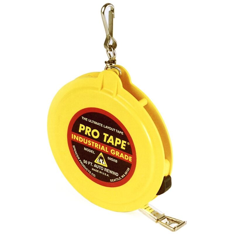 foto del prodotto protape 48400 50sxb metro a nastro con lama rivestita in nylon, 3 8 x 1,5 m, 8a e 8a generazione us tape