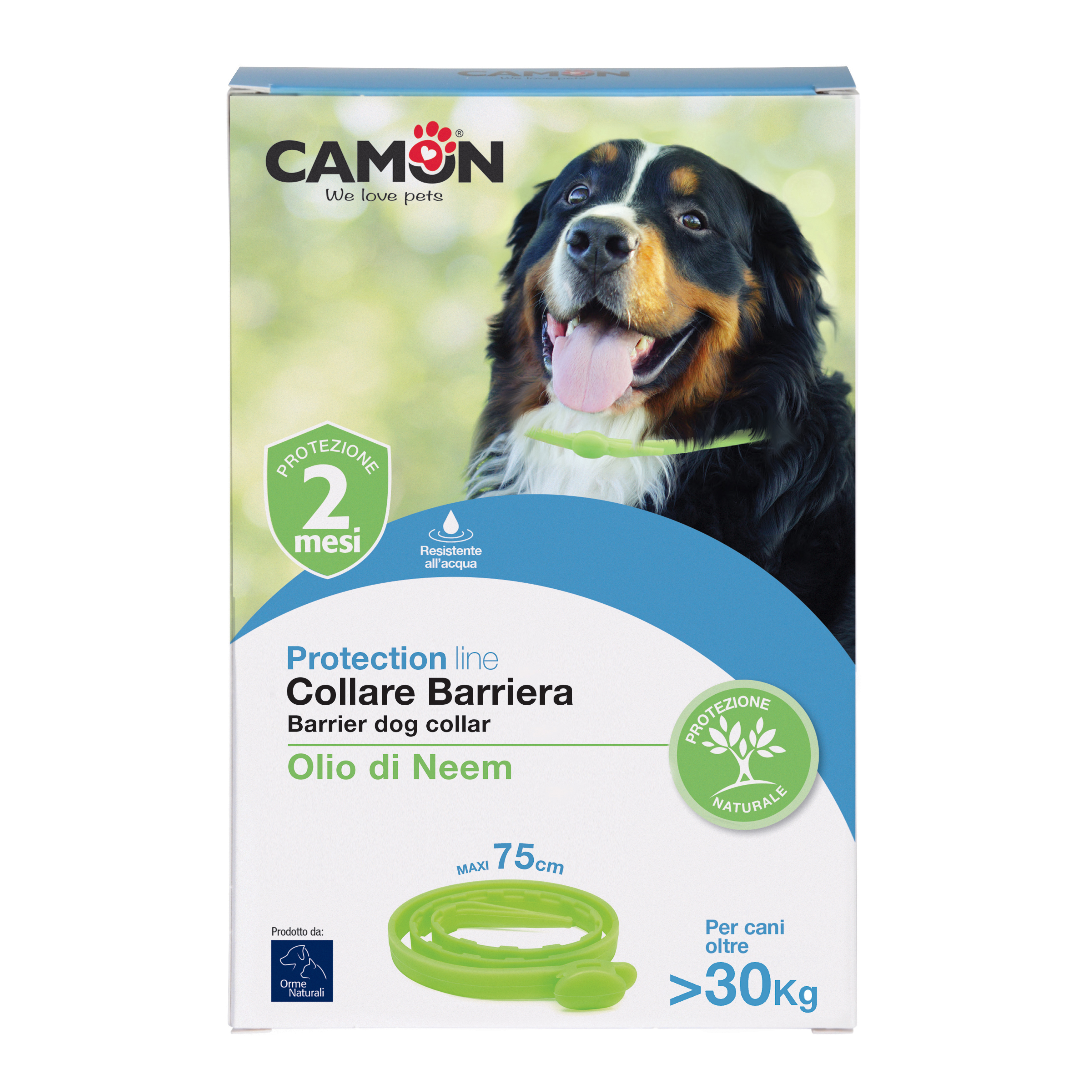 foto del prodotto protection collare barriera cane 75 cm
