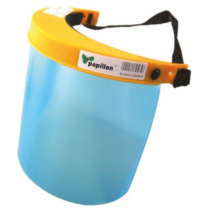 foto del prodotto protector facial papillon con goma 195x295 mm.