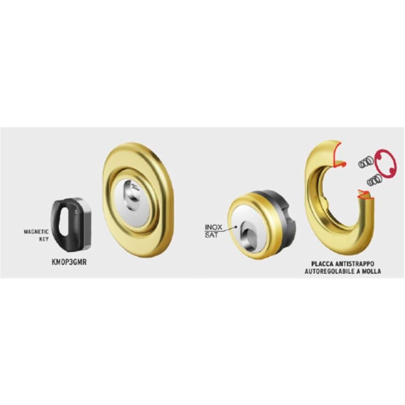 foto del prodotto protector monolito magnet.mr500f cromo sat 3c