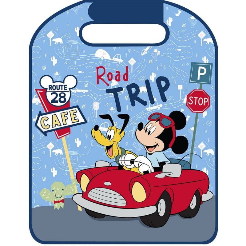 foto del prodotto proteggi sedile auto mickey mouse in pvc topolino