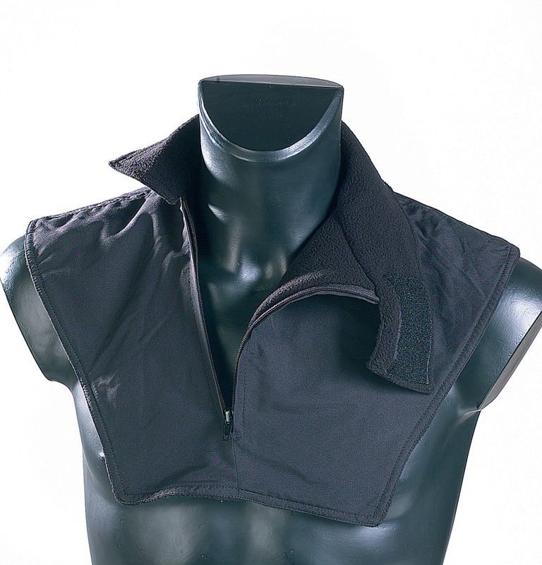 foto del prodotto proteggicollo in pile con velcro e cerniera taglia l xl