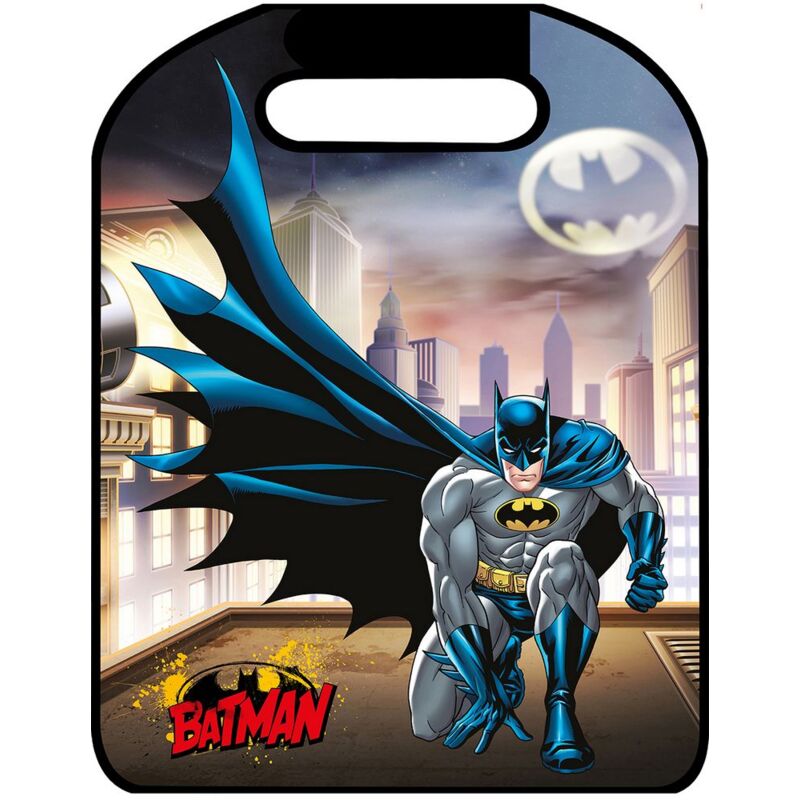 foto del prodotto proteggisedile auto sedile anteriore batman bambino dc comics sicurezza viaggi uomo pipistrello supereroi