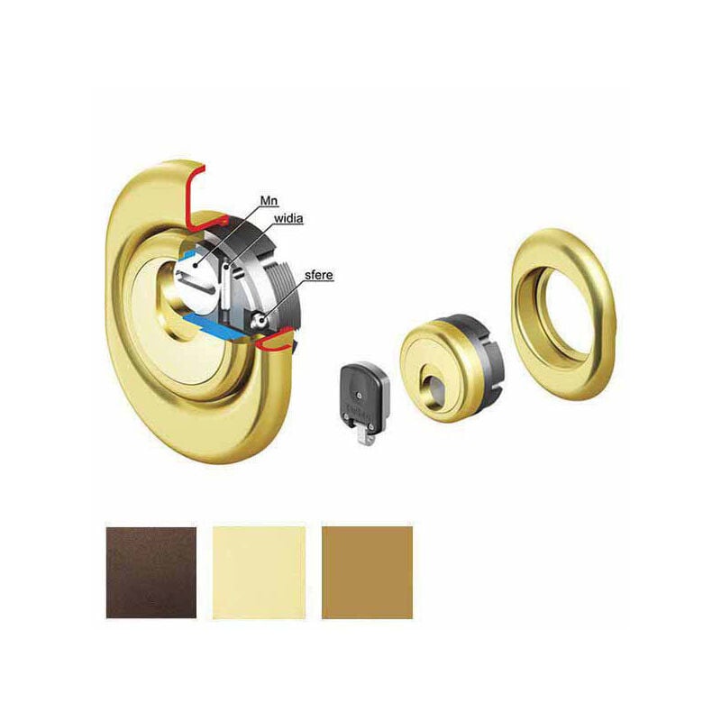 foto del prodotto protettore monolito magnetico mm 31 br 3g3mb disec