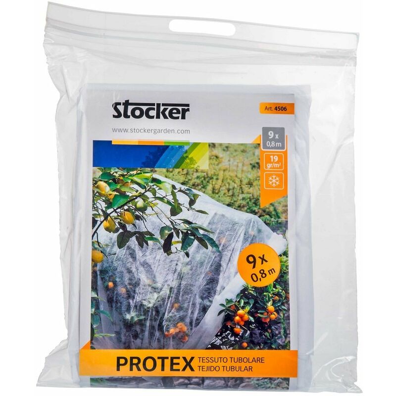 foto del prodotto protex tessuto tubolare bianco 1,5 x 6 m 19 gr stocker