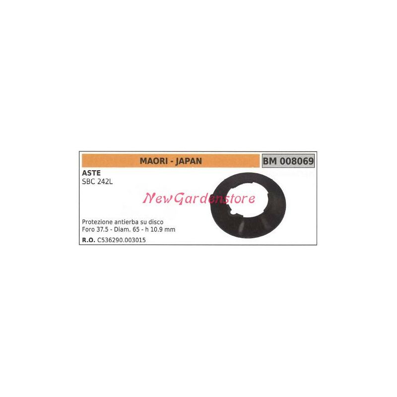 foto del prodotto protezione antierba su disco coppia conica maori decespugliatore 008069