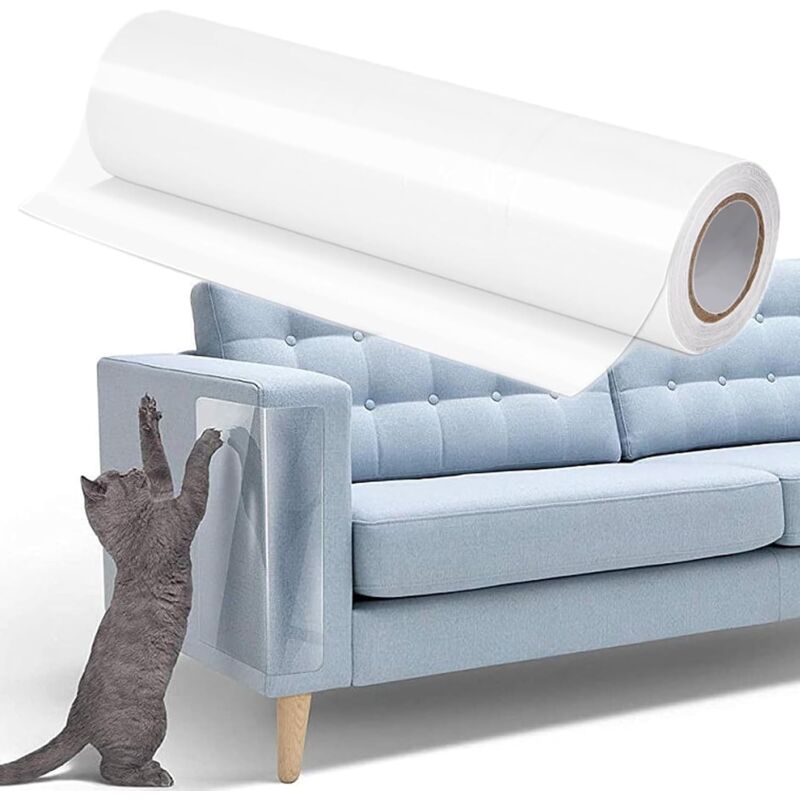 foto del prodotto protezione antigraffio per divano per gatti, 30x500cm protezione antigraffio per divano per gatti, protezione antigraffio per divano per gatti,