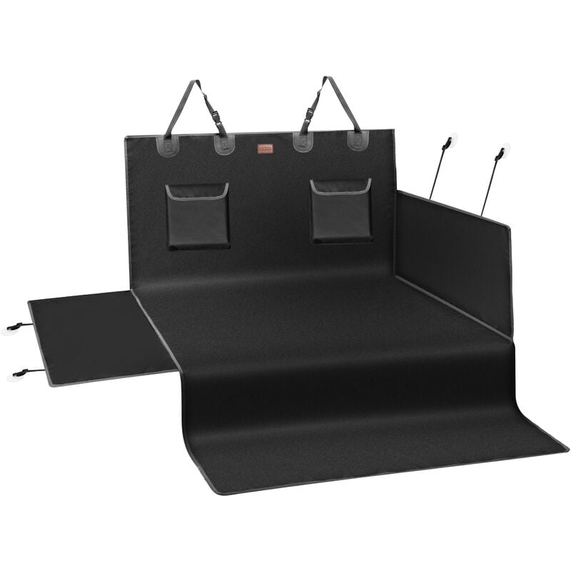 foto del prodotto protezione bagagliaio auto 2 tasche cuccia per cani 600d oxford telo universale copertura impermeabile antigraffio kingsleeve