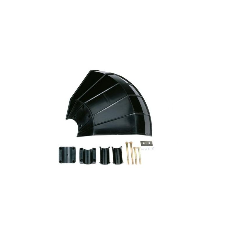 foto del prodotto protezione lama con materiale di fissaggio per tubo ø 25-30 mm decespugliatore