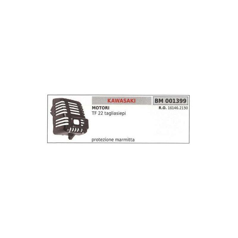foto del prodotto protezione marmitta kawasaki tagliasiepe tf 22 001399