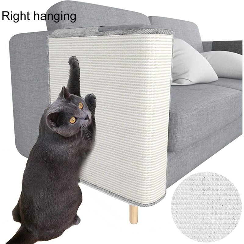 foto del prodotto protezione per divano protezione per mobili in sisal naturale contro i gatti tiragraffi per gatti divano angolare per letto, sedia, divano