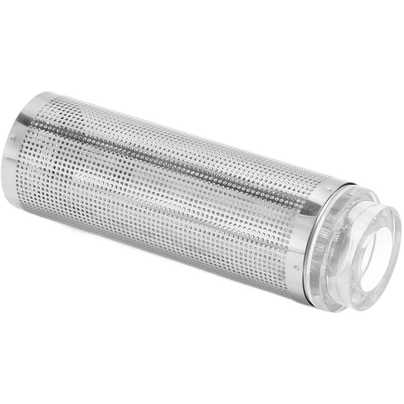 foto del prodotto protezione per filtro acquario, copertura per filtro in rete di acciaio inossidabile, impedisce l inalazione di gamberetti, cestello di ingresso in