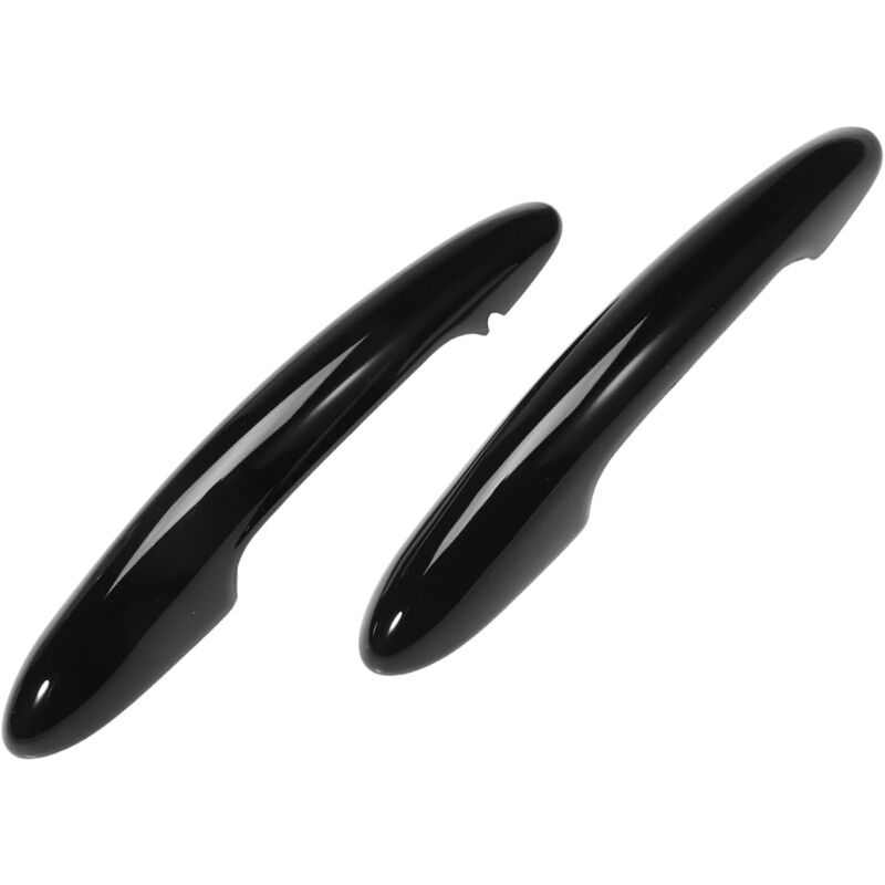 foto del prodotto protezione per maniglia esterna porta nera per mini cooper f56 f57 copertura protettiva per maniglie porta auto guscio senza foro sinistra e destra