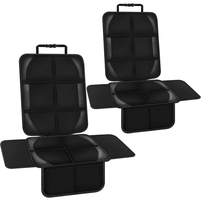 foto del prodotto protezione per seggiolino auto protezione premium per sedile posteriore auto per bambini per seggiolino auto 2 set 