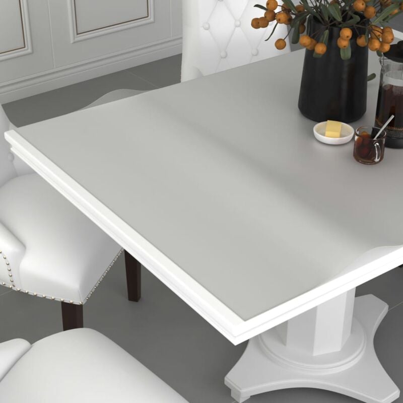foto del prodotto protezione tavolo opaca 80x80 cm 2 mm pvc vidaxl