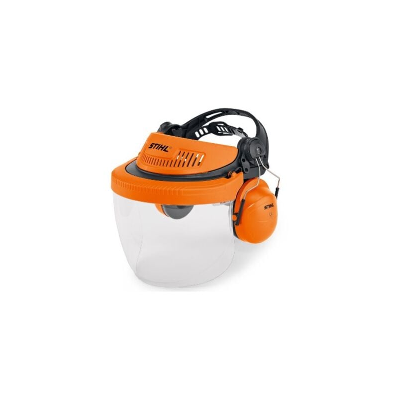 foto del prodotto protezione viso e udito con visiera in policarbonato advance originale stihl