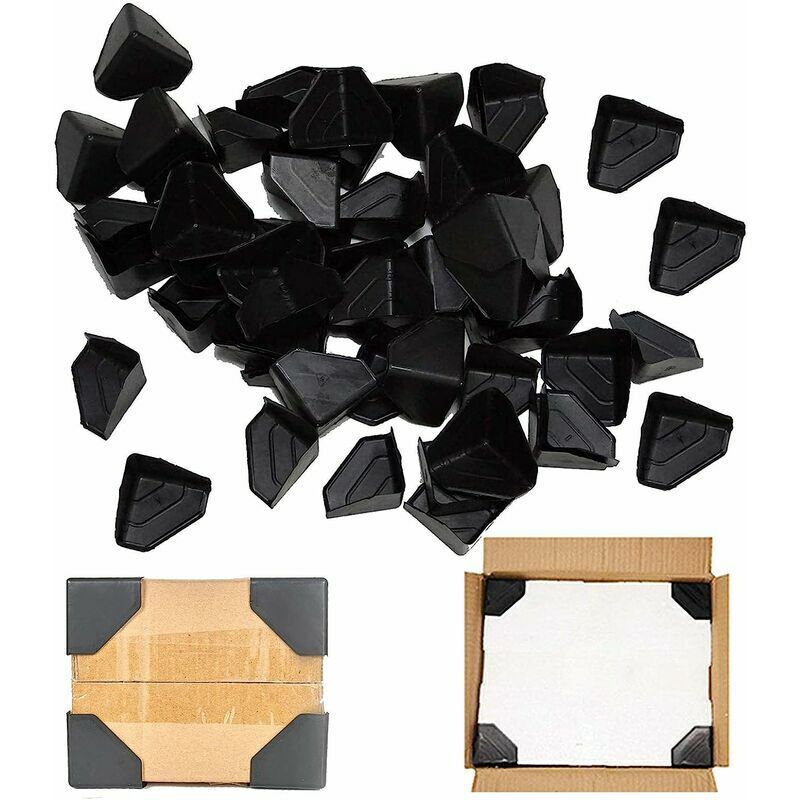 foto del prodotto protezioni angolari in plastica per scatole da spedizione, protezione di sicurezza per angoli taglienti e protezioni angolari per proteggere mobili