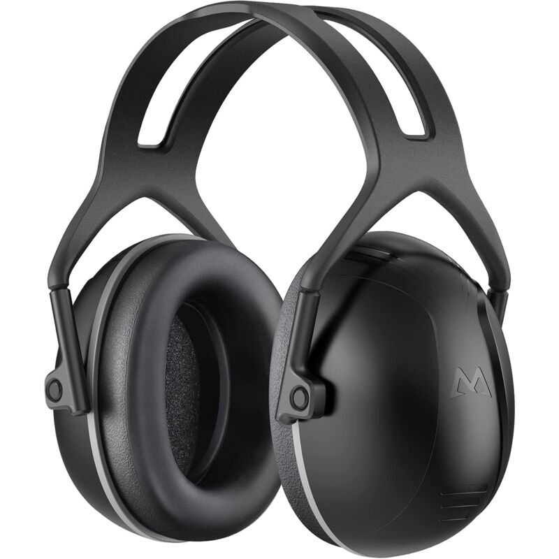 foto del prodotto protezioni auricolari, protezioni auricolari da 35 db per adulti, comode e regolabili, cuffie ad alta riduzione del rumore adatte per riprese,