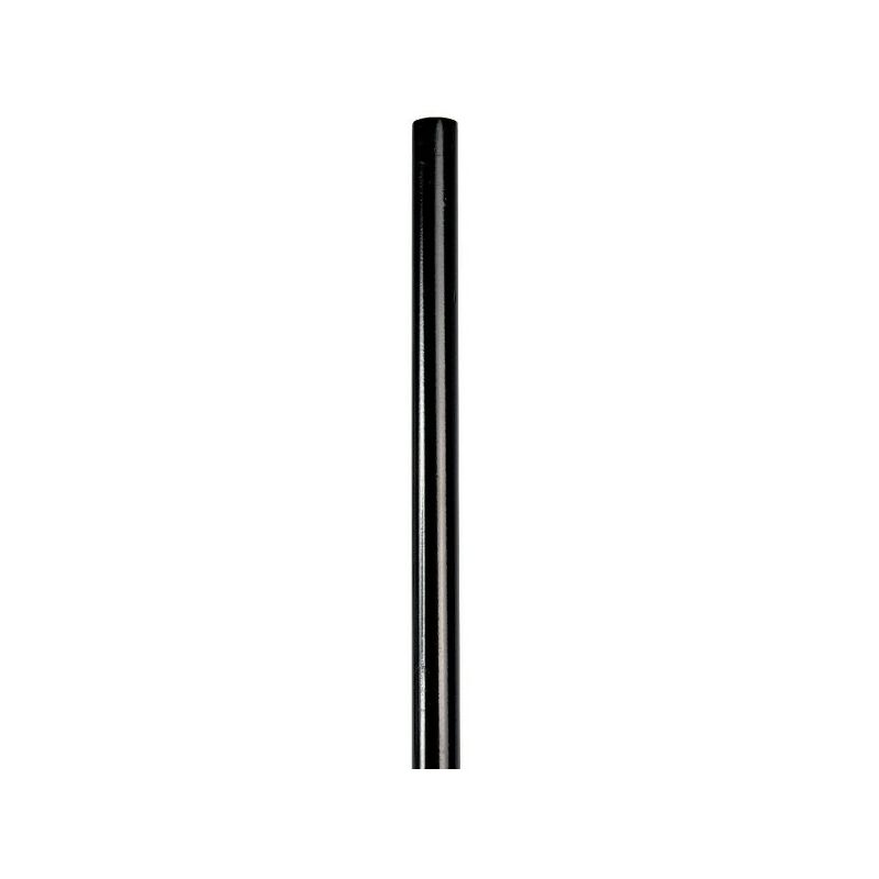 foto del prodotto provenza 1,5 m asta scanalata completa torbel nero 07pn154