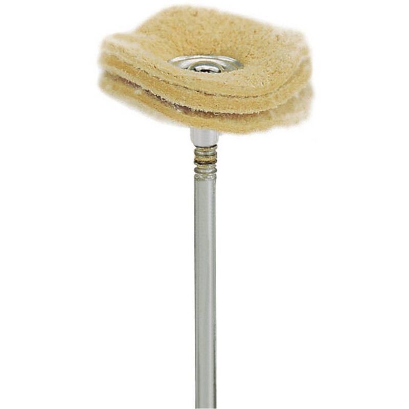 foto del prodotto proxxon 2 pezzi dischi per lucidatura in pelle micromot 28 298 diametro 22 mm