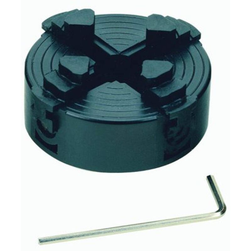 foto del prodotto proxxon 27024 mandrino a 4 griffe per db 250 con griffe singolarmente regolabili