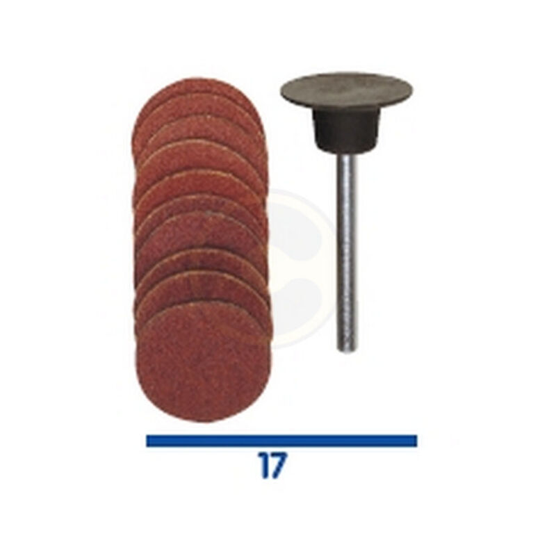 foto del prodotto proxxon 28982 fig.15 dischi abrasivi