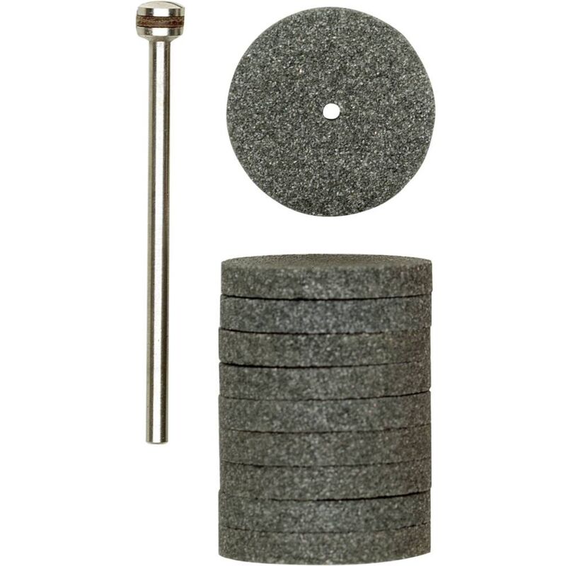 foto del prodotto proxxon micromot 28 304 kit di dischi di smerigliatura in carburo di silicio 11pz. gambo 2,35 mm 1 kit