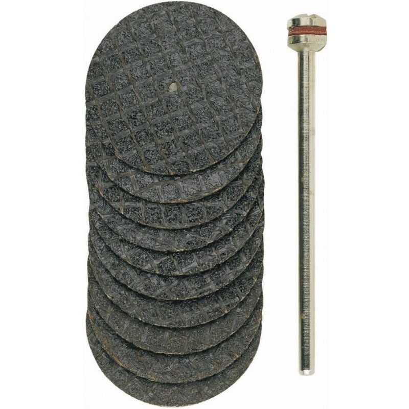 foto del prodotto proxxon micromot 28 808 disco di taglio dritto 22 mm 10 pz. acciaio inox, acciaio, metalli non ferrosi, plastica, legno