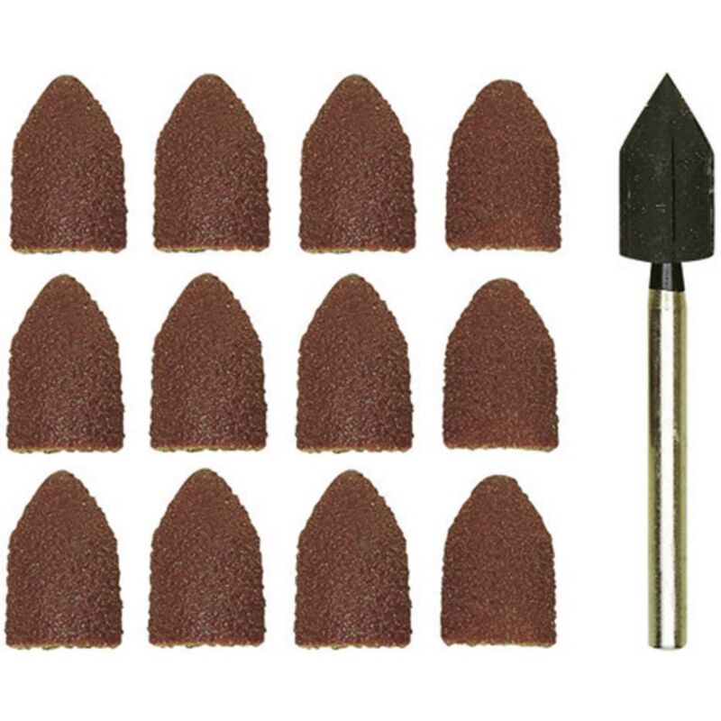foto del prodotto proxxon micromot 28 987 kit utensili per abrasione 13 x 9 mm 10pz. micromot 28 987 alberino 3 mm grana ogni 5