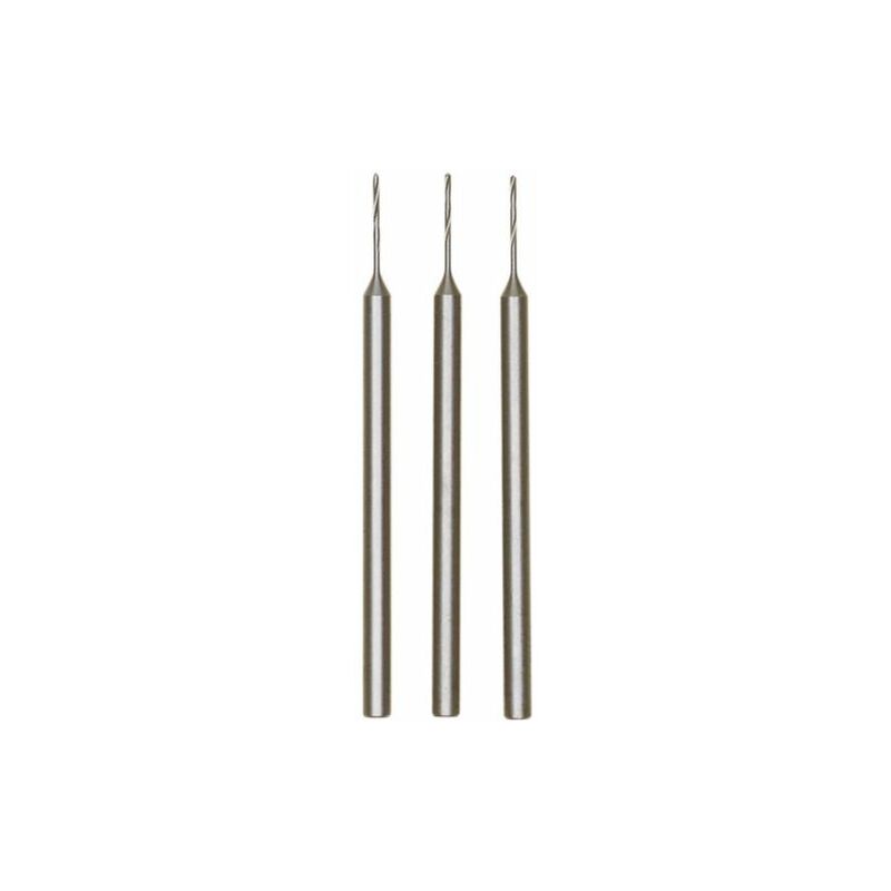 foto del prodotto proxxon punte elicoidali 0,5 mm 3 pz 28864