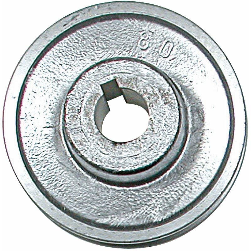 foto del prodotto prp28 080 puleggia in alluminio 28 80 mm ribimex