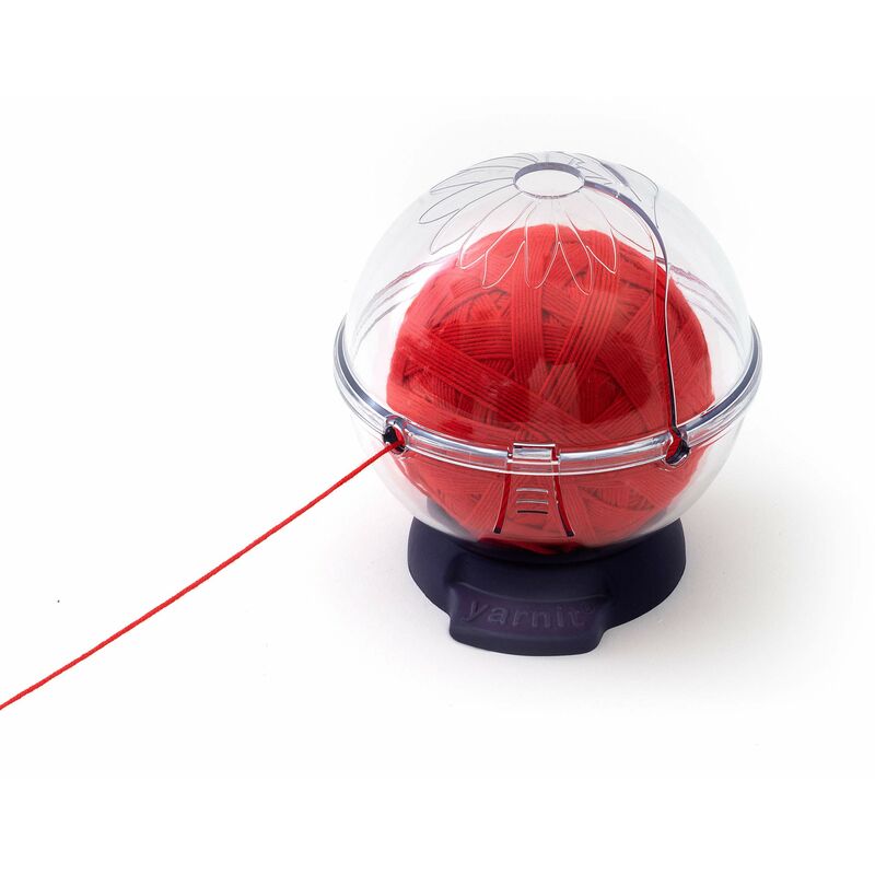 foto del prodotto prym 611846 yarnit wollkn uelhalter .ergonomics 611 846 porta erogatore ergonomico per lana, viola, taglia unica