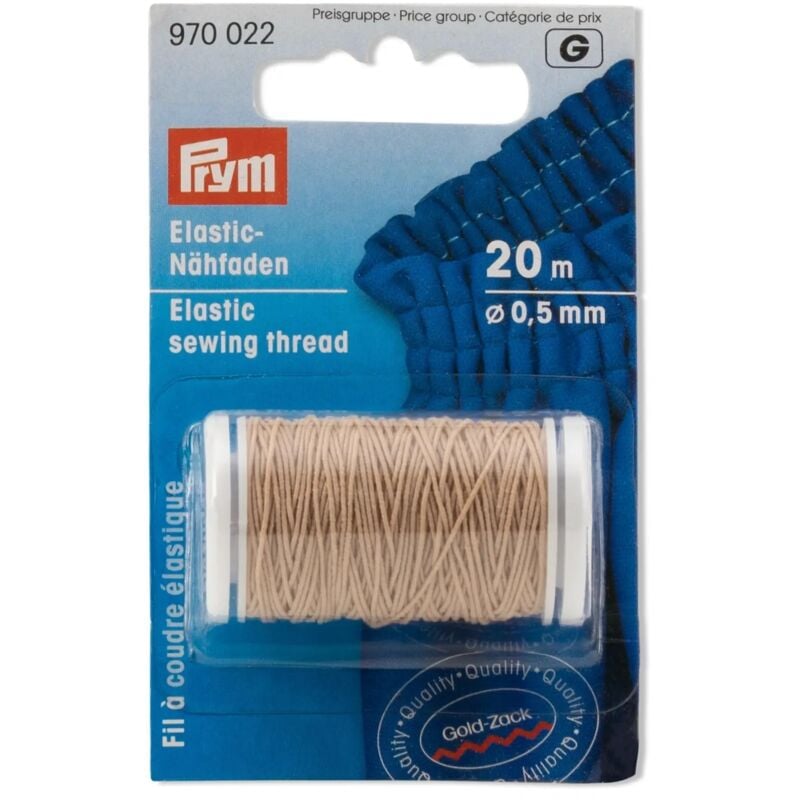 foto del prodotto prym, filo da cucito elastico, beige, 1 unit , 20 metri