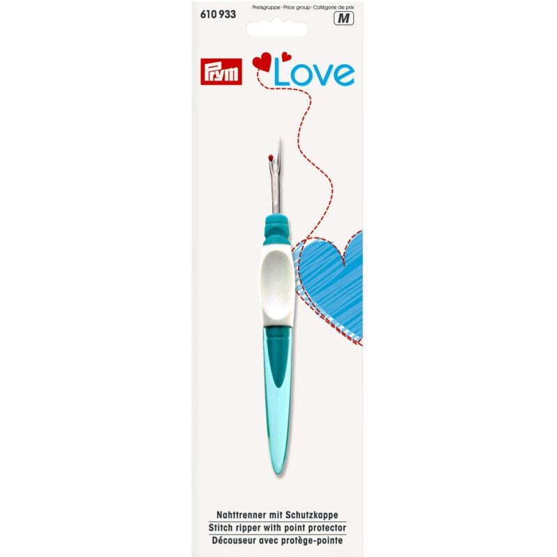 foto del prodotto prym love scucitrice, metallo plastica, turquoise, 18.5 x 9.5 x 2 cm