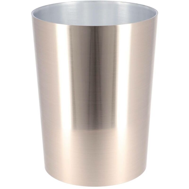 foto del prodotto ps 6.5l cestino per rifiuti effetto metallico tendance