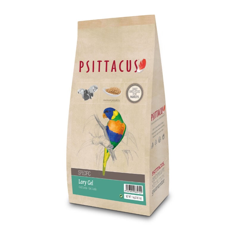 foto del prodotto psittacus lory gel 1 kg