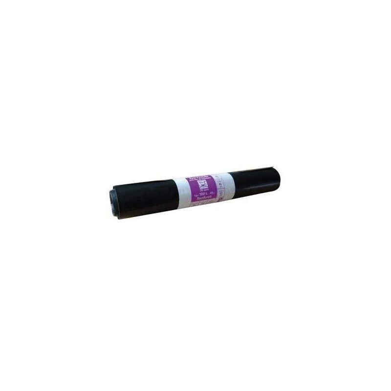 foto del prodotto publi embal set di 20 sacchi per rifiuti rinforzati 100 l 40 micron nero