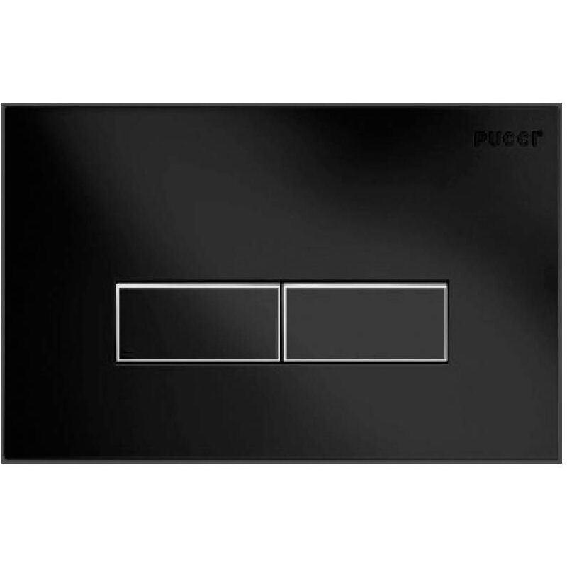 foto del prodotto pucci placca nera super sottile scarico cassetta incasso eco 80170581