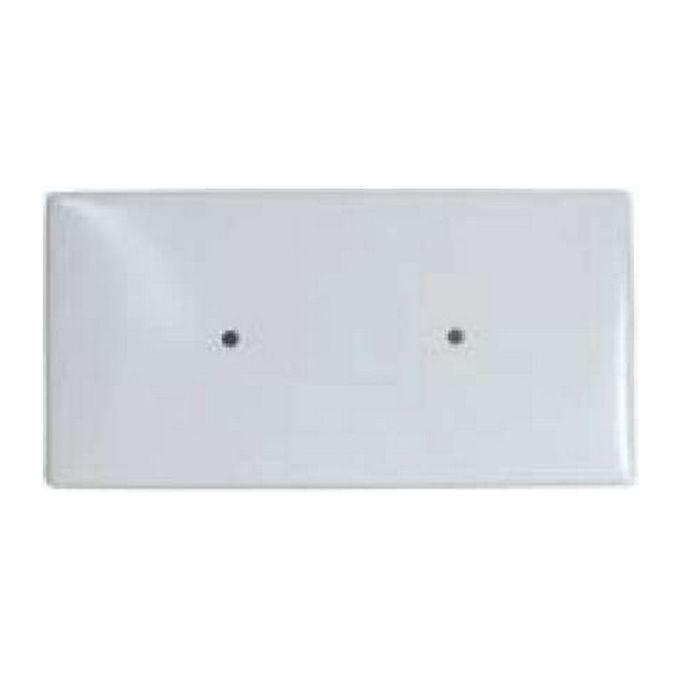 foto del prodotto pucciplast pucci 9066 placca x pulsante basso bianca