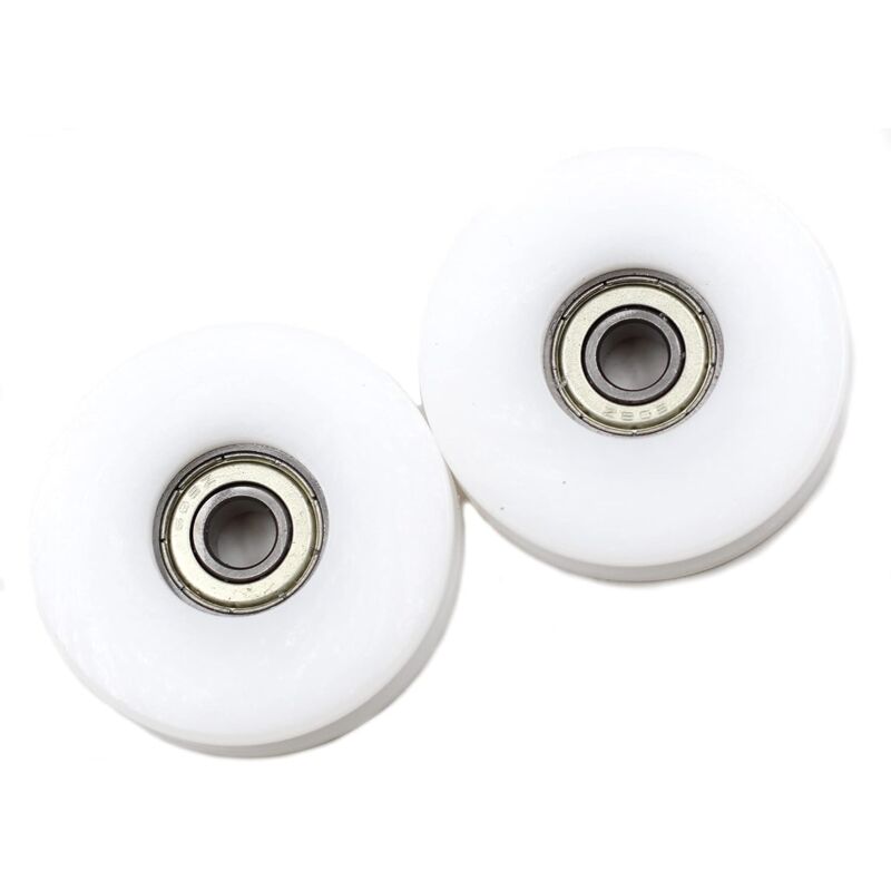 foto del prodotto pulegge guida a sfera in nylon con scanalatura a u da 2x50 mm per funi di sollevamento da 6 8 10 mm cuscinetto 608zz