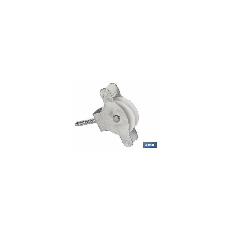 foto del prodotto puleggia a 2 unit con bullone a vite 40 mm