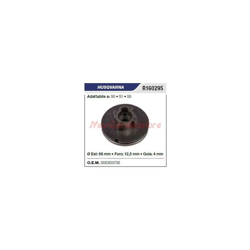 foto del prodotto puleggia avviamento husqvarna motosega 50 51 55 r160295