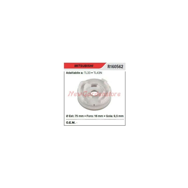 foto del prodotto puleggia avviamento mitsubishi decespugliatore tl33 tl43n r160562