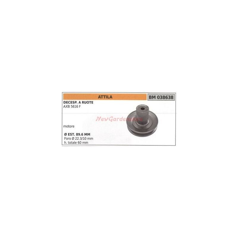 foto del prodotto puleggia per decespugliatore a ruote axb 5616f attila 038638