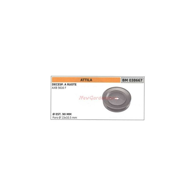 foto del prodotto puleggia per decespugliatore a ruote axb 5616f attila 038667