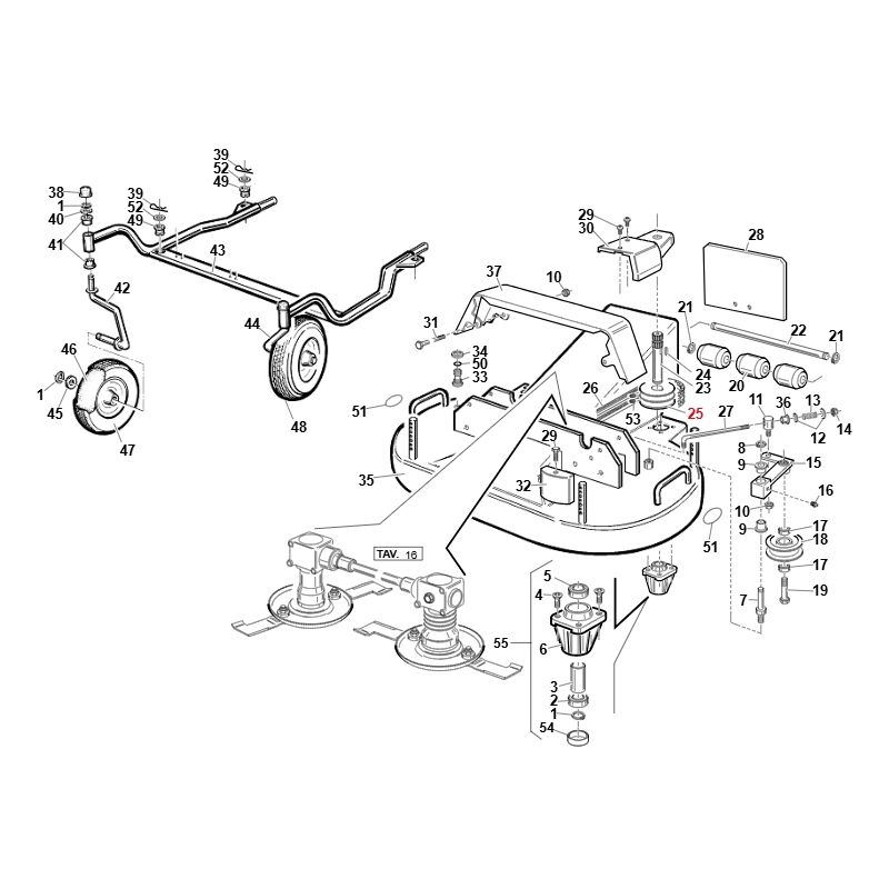 foto del prodotto puleggia piatto albero cardano trattorino originale gianni ferrari 94014000003