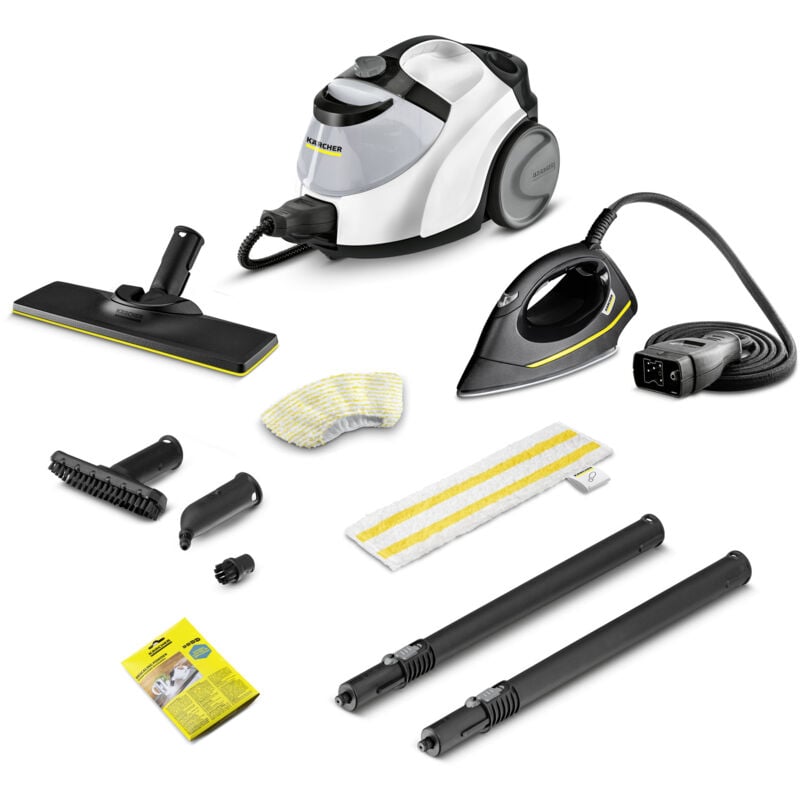 foto del prodotto pulitore a vapore sc 5 easyfix iron resa con un serbatoio pieno circa circa. 150 m potenza termica 2250 w pressione del vapore max. max.